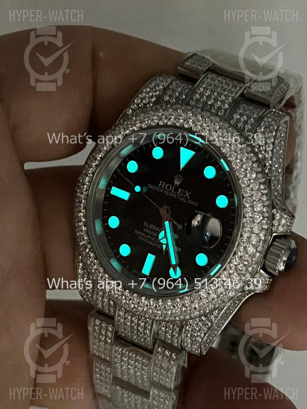 Товар Rolex Submariner 40mm Full Pave 116610LN Фото 21 - Rolex Submariner 40mm Full Pave 116610LN
