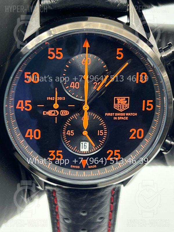 Товар Tag Heuer Carrera 43mm First Swiss Watch in Space Art 6042 Фото 2 - Tag Heuer Carrera 43mm First Swiss Watch in Space Art 6042