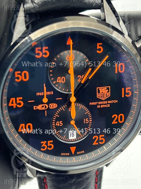 Товар Tag Heuer Carrera 43mm First Swiss Watch in Space Art 6042 Фото 3 - Tag Heuer Carrera 43mm First Swiss Watch in Space Art 6042
