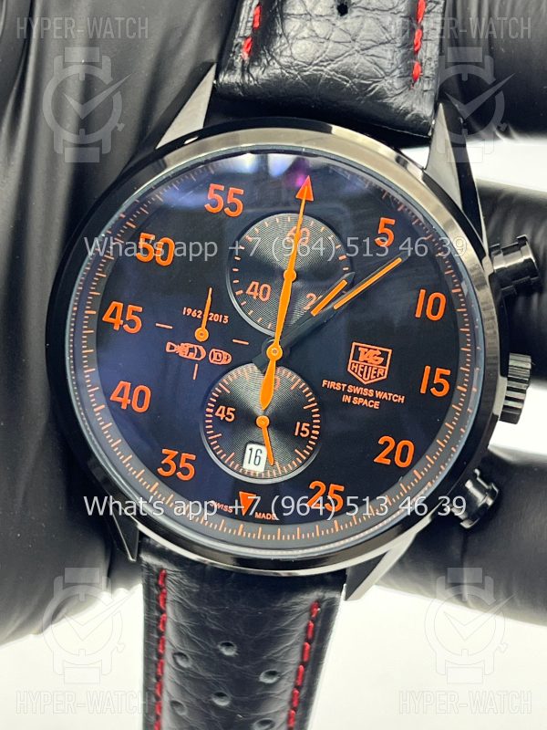 Товар Tag Heuer Carrera 43mm First Swiss Watch in Space Art 6042 Фото 4 - Tag Heuer Carrera 43mm First Swiss Watch in Space Art 6042