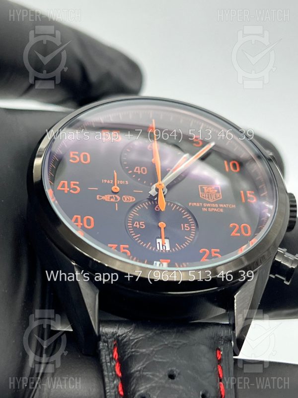Товар Tag Heuer Carrera 43mm First Swiss Watch in Space Art 6042 Фото 7 - Tag Heuer Carrera 43mm First Swiss Watch in Space Art 6042
