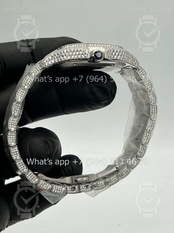 Товар Cartier Santos de Cartier 40mm Diamond White Фото 10 - Cartier Santos de Cartier 40mm Diamond White