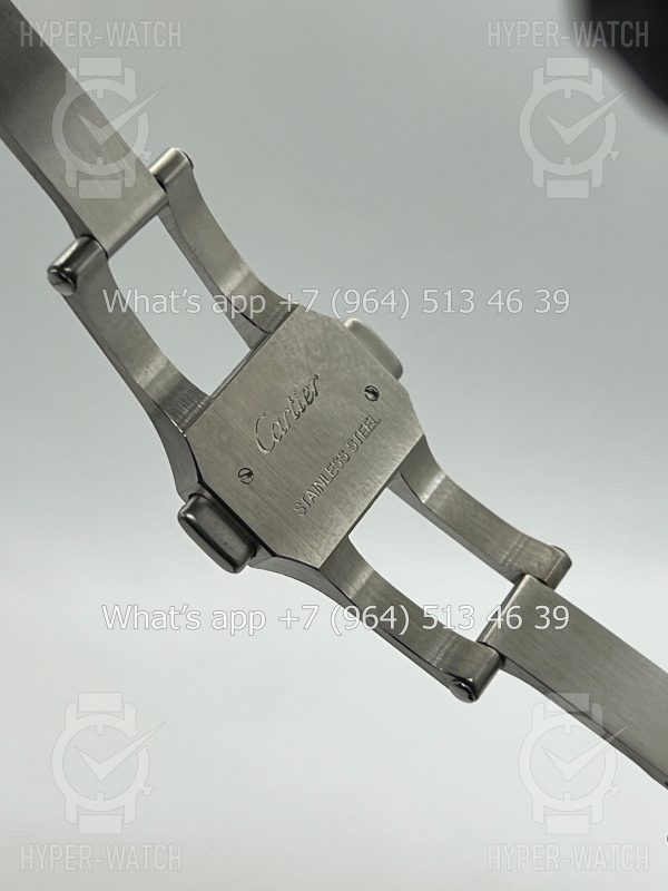 Фото 22 - Cartier Santos de Cartier 40mm Diamond Steel