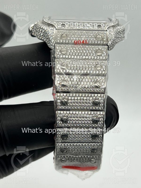 Фото 17 - Cartier Santos de Cartier 40mm Diamond Dial