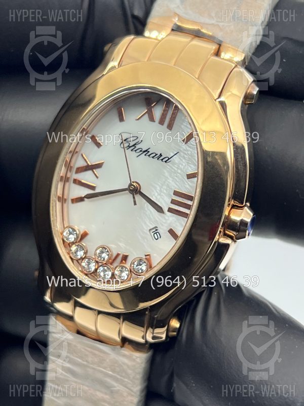 Фото 4 - Chopard Happy Sport Oval 33mm Art 5874