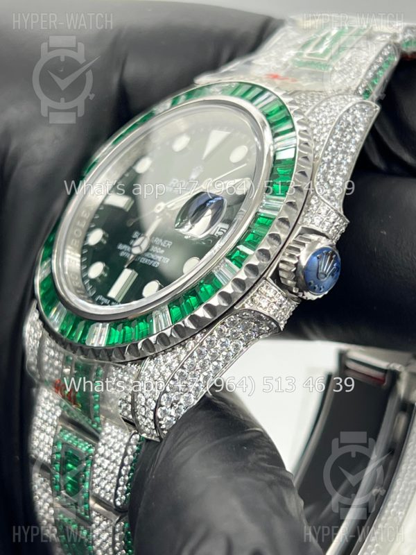 Товар Rolex Submariner 40mm Diamond Green Фото 6 - Rolex Submariner 40mm Diamond Green