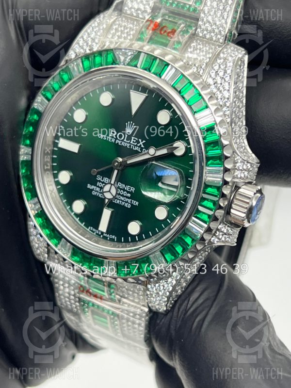Товар Rolex Submariner 40mm Diamond Green Фото 7 - Rolex Submariner 40mm Diamond Green