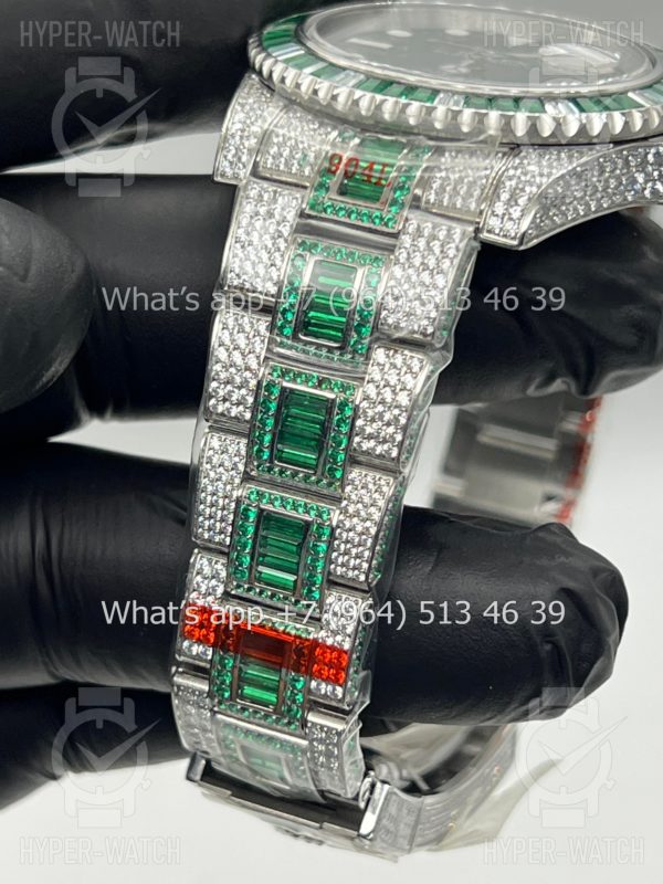 Товар Rolex Submariner 40mm Diamond Green Фото 12 - Rolex Submariner 40mm Diamond Green