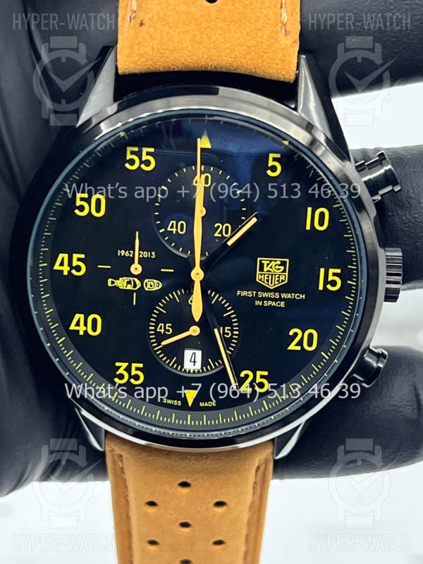 Товар Tag Heuer Carrera 43mm First Swiss Watch in Space Art 6043 Фото 2 - Tag Heuer Carrera 43mm First Swiss Watch in Space Art 6043
