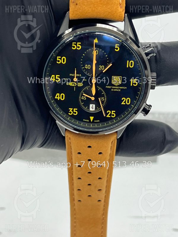 Товар Tag Heuer Carrera 43mm First Swiss Watch in Space Art 6043 Фото 4 - Tag Heuer Carrera 43mm First Swiss Watch in Space Art 6043