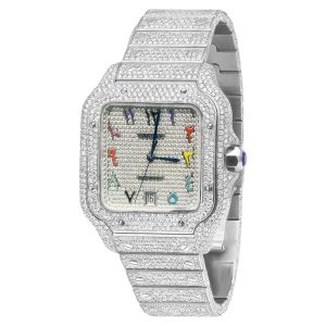 Фото 40 - Cartier Santos de Cartier 40mm Diamond Dial