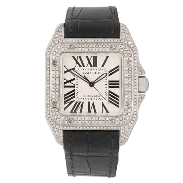 Товар Cartier Santos 100 40mm Art 6283 Фото 1 - Cartier Santos 100 40mm Art 6283