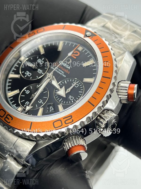 Товар Omega Seamaster Planet Ocean 600M Chronograph 42,5mm Orange Steel Фото 8 - Omega Seamaster Planet Ocean 600M Chronograph 42,5mm Orange Steel