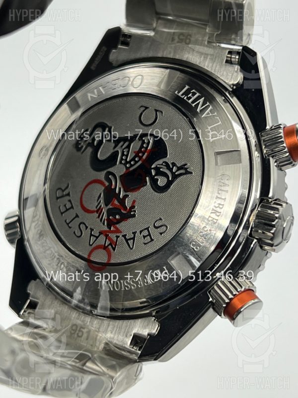 Товар Omega Seamaster Planet Ocean 600M Chronograph 42,5mm Orange Steel Фото 16 - Omega Seamaster Planet Ocean 600M Chronograph 42,5mm Orange Steel