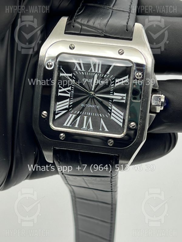 Товар Cartier Santos 100 40mm Art 6282 Фото 4 - Cartier Santos 100 40mm Art 6282
