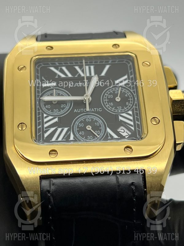 Товар Cartier Santos 100 XL Chronograph 41mm Art 6279 Фото 4 - Cartier Santos 100 XL Chronograph 41mm Art 6279