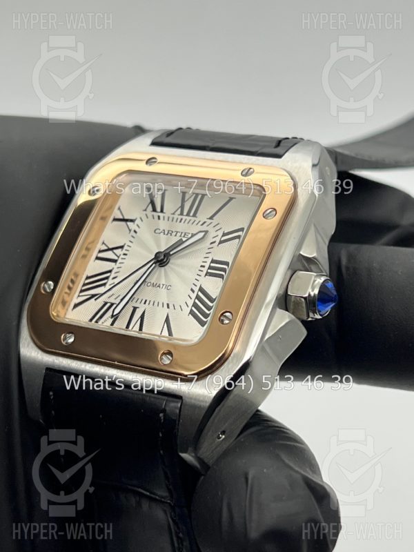 Товар Cartier Santos 100 40mm Art 6284 Фото 4 - Cartier Santos 100 40mm Art 6284