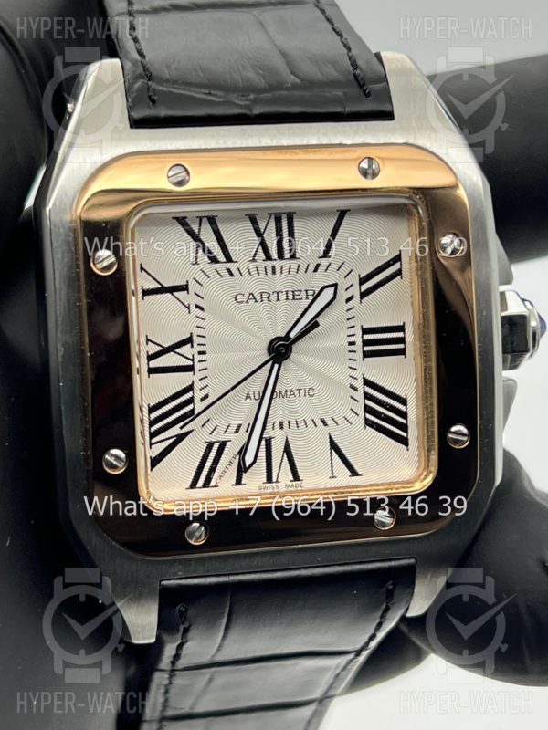Товар Cartier Santos 100 40mm Art 6284 Фото 6 - Cartier Santos 100 40mm Art 6284