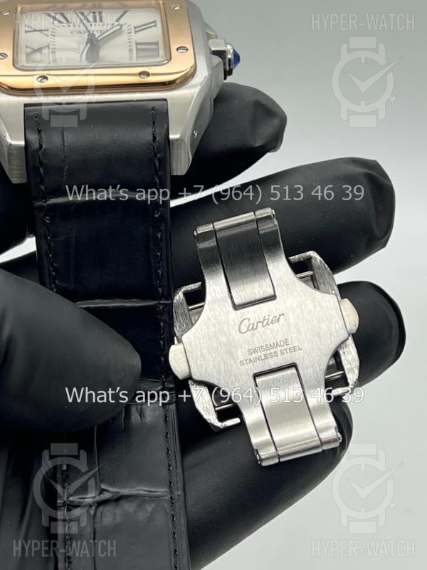 Товар Cartier Santos 100 40mm Art 6284 Фото 13 - Cartier Santos 100 40mm Art 6284