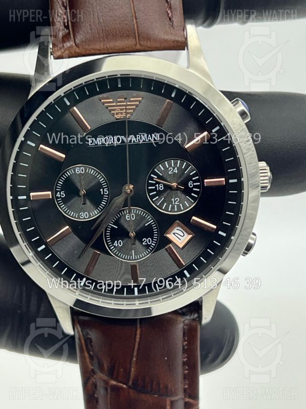 Товар Emporio Armani Renato Chronograph 43mm AR2513 Art 6309 Фото 2 - Emporio Armani Renato Chronograph 43mm AR2513 Art 6309