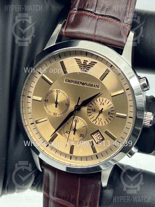 Товар Emporio Armani Renato Chronograph 43mm AR2433 Art 6305 Фото 3 - Emporio Armani Renato Chronograph 43mm AR2433 Art 6305