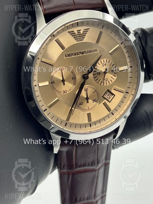 Товар Emporio Armani Renato Chronograph 43mm AR2433 Art 6305 Фото 6 - Emporio Armani Renato Chronograph 43mm AR2433 Art 6305
