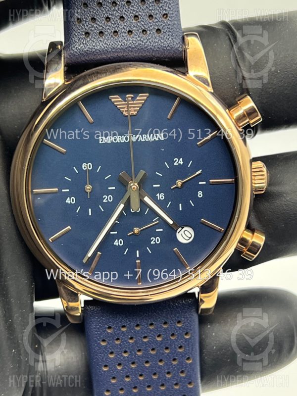 Товар Emporio Armani Sports Chronograph 43mm AR1809 Art 6286 Фото 2 - Emporio Armani Sports Chronograph 43mm AR1809 Art 6286