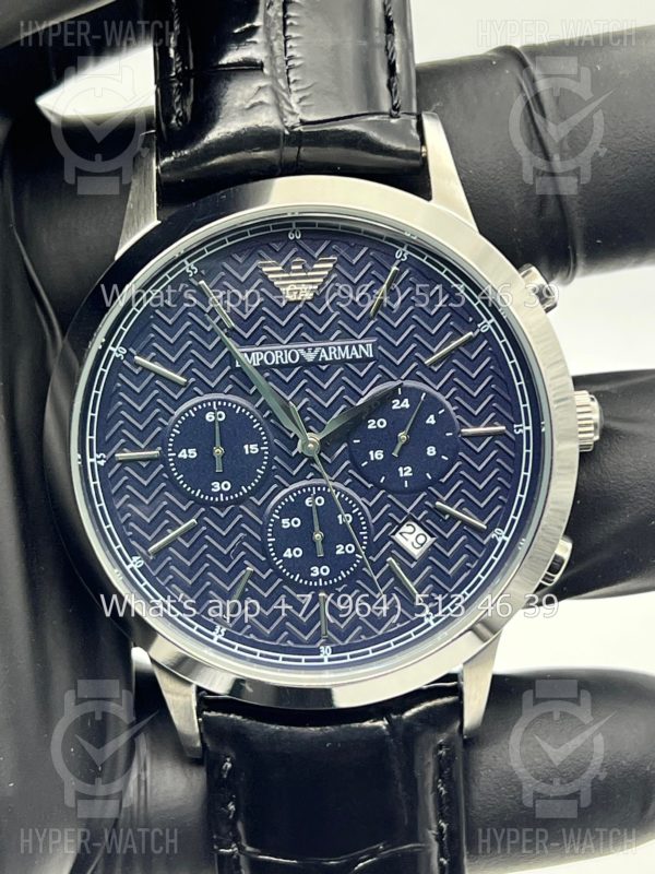 Товар Emporio Armani Renato Chronograph 43mm AR2448 Art 6287 Фото 2 - Emporio Armani Renato Chronograph 43mm AR2448 Art 6287