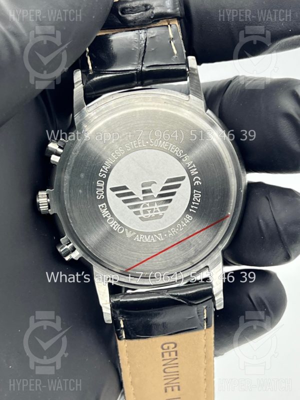 Товар Emporio Armani Renato Chronograph 43mm AR2448 Art 6287 Фото 11 - Emporio Armani Renato Chronograph 43mm AR2448 Art 6287