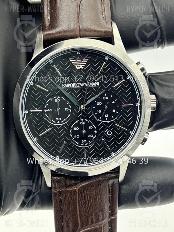 Товар Emporio Armani Renato Chronograph 43mm AR8034 Art 6289 Фото 2 - Emporio Armani Renato Chronograph 43mm AR8034 Art 6289