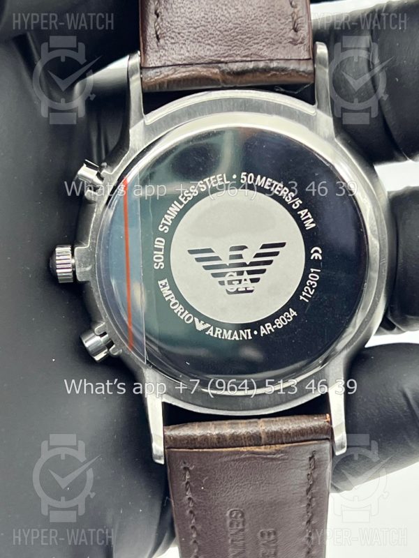 Товар Emporio Armani Renato Chronograph 43mm AR8034 Art 6289 Фото 12 - Emporio Armani Renato Chronograph 43mm AR8034 Art 6289