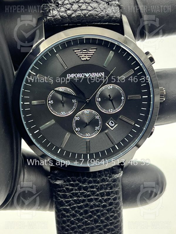 Товар Emporio Armani Renato Chronograph 43mm AR2461 Art 6291 Фото 2 - Emporio Armani Renato Chronograph 43mm AR2461 Art 6291
