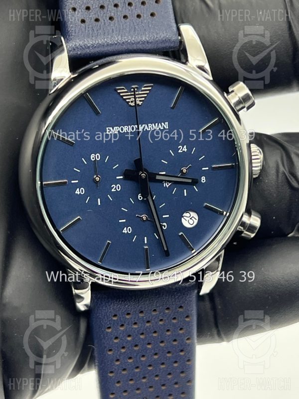 Товар Emporio Armani Luigi Chronograph 43mm AR1736 Art 6293 Фото 2 - Emporio Armani Luigi Chronograph 43mm AR1736 Art 6293