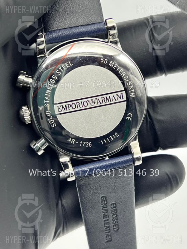 Товар Emporio Armani Luigi Chronograph 43mm AR1736 Art 6293 Фото 12 - Emporio Armani Luigi Chronograph 43mm AR1736 Art 6293