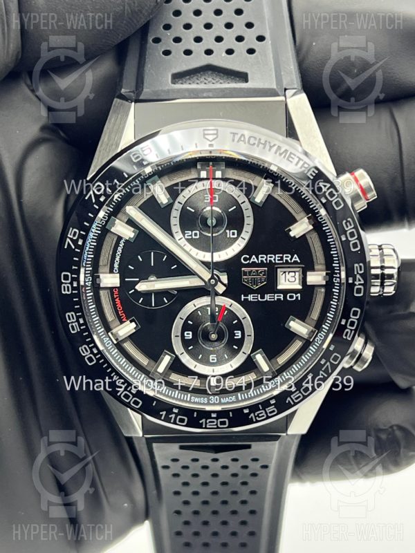 Фото 2 - TAG Heuer Carrera 43mm CAR201Z.FT6046