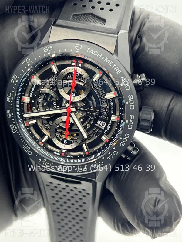 Фото 3 - TAG Heuer Carrera 43mm CAR2090.FT6088