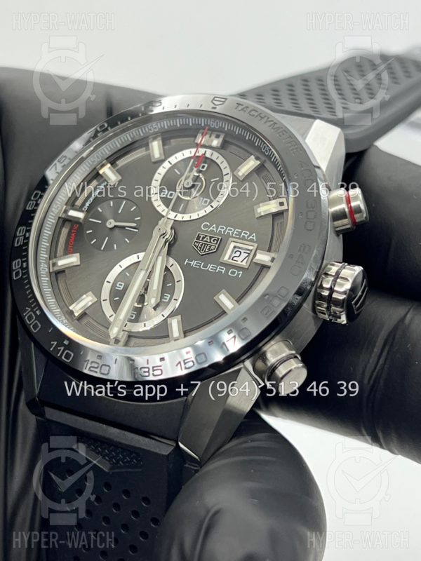 Фото 4 - TAG Heuer Carrera 43mm CAR201W.FT6095