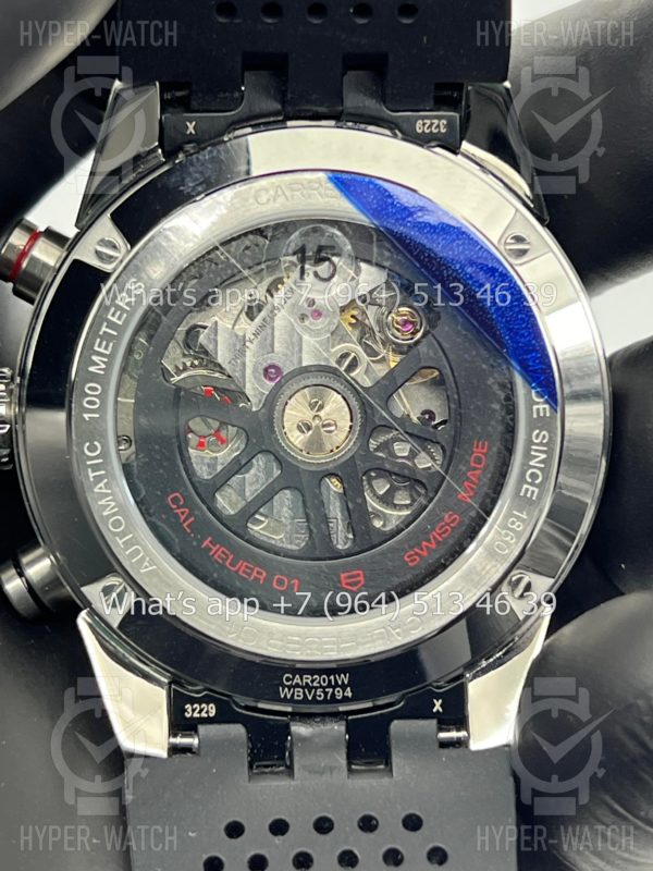 Фото 12 - TAG Heuer Carrera 43mm CAR201W.FT6095