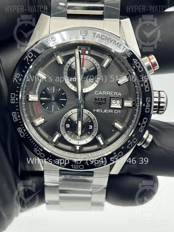 Фото 2 - TAG Heuer Carrera 43mm CAR201W.BA0714