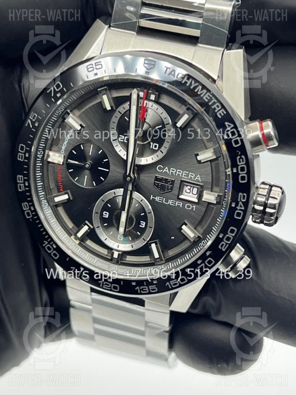 Фото 3 - TAG Heuer Carrera 43mm CAR201W.BA0714