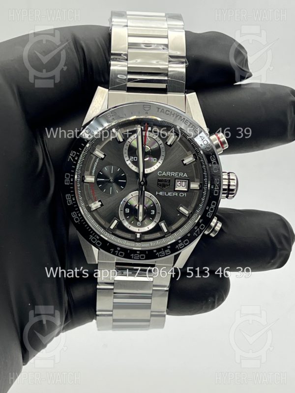 Фото 4 - TAG Heuer Carrera 43mm CAR201W.BA0714