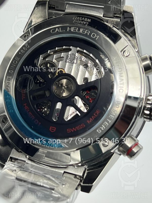 Фото 12 - TAG Heuer Carrera 43mm CAR201W.BA0714