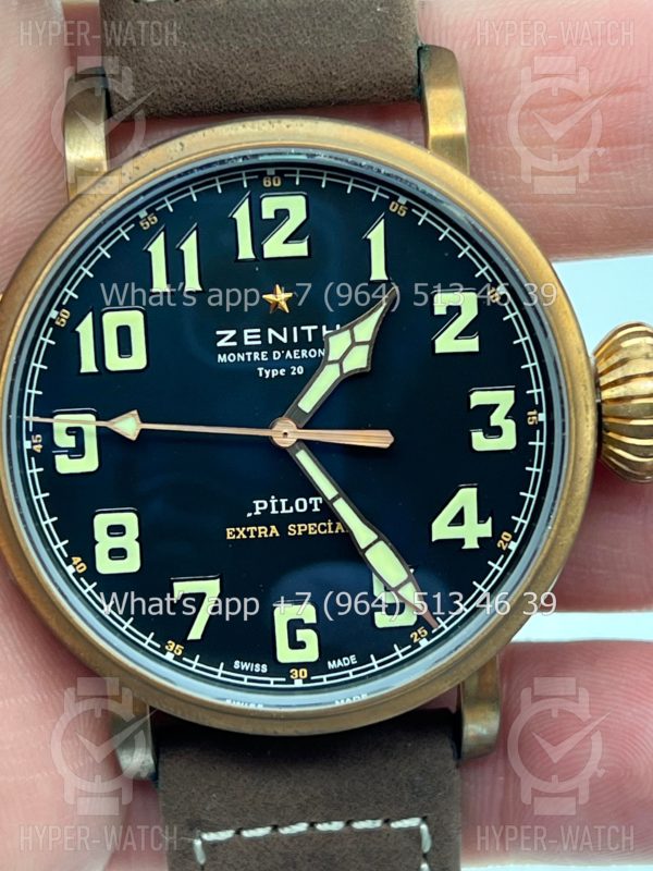 Товар Zenith Pilot Type 20 45mm 29.2430.679/21.C753 Фото 2 - Zenith Pilot Type 20 45mm 29.2430.679/21.C753