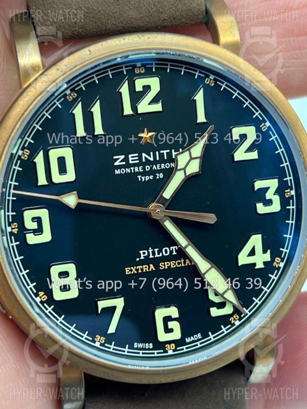 Товар Zenith Pilot Type 20 45mm 29.2430.679/21.C753 Фото 3 - Zenith Pilot Type 20 45mm 29.2430.679/21.C753