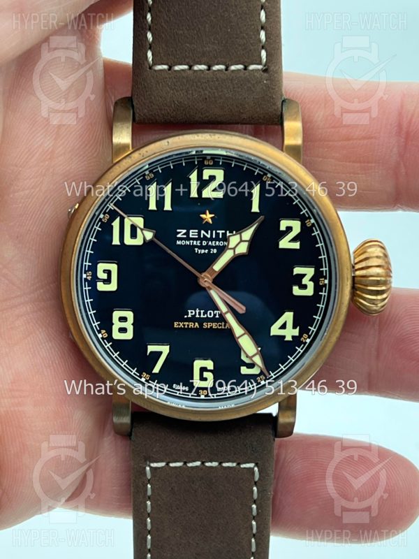 Товар Zenith Pilot Type 20 45mm 29.2430.679/21.C753 Фото 6 - Zenith Pilot Type 20 45mm 29.2430.679/21.C753