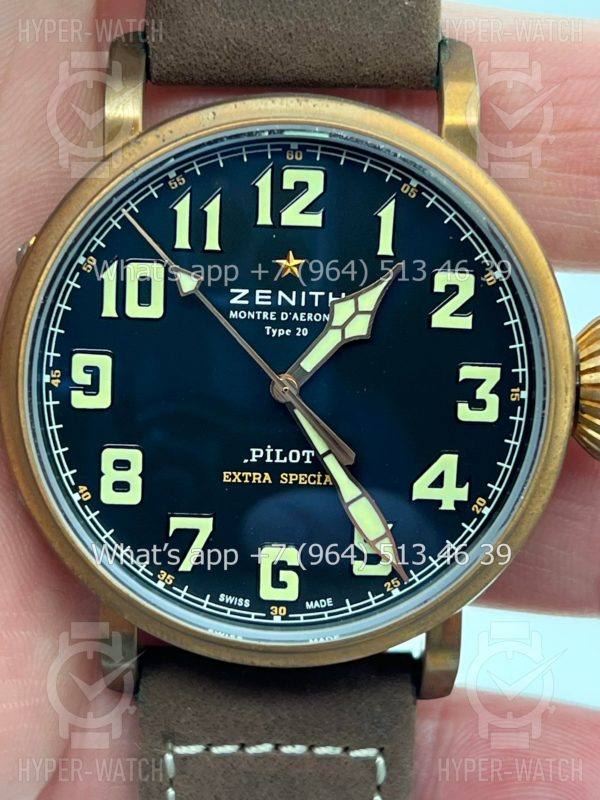 Товар Zenith Pilot Type 20 45mm 29.2430.679/21.C753 Фото 7 - Zenith Pilot Type 20 45mm 29.2430.679/21.C753