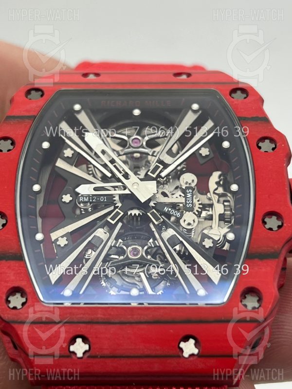 Товар Richard Mille RM 12-01 Carbon Tourbillon Фото 5 - Richard Mille RM 12-01 Carbon Tourbillon