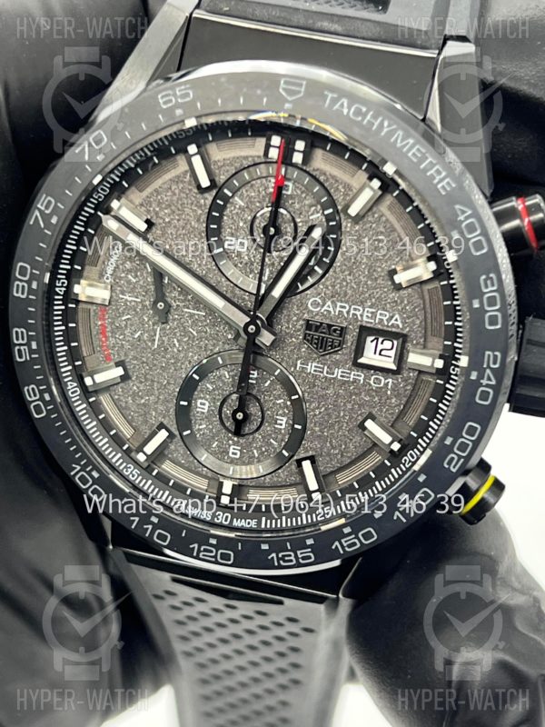 Фото 4 - TAG Heuer Carrera 43mm CAR201J.FT6087