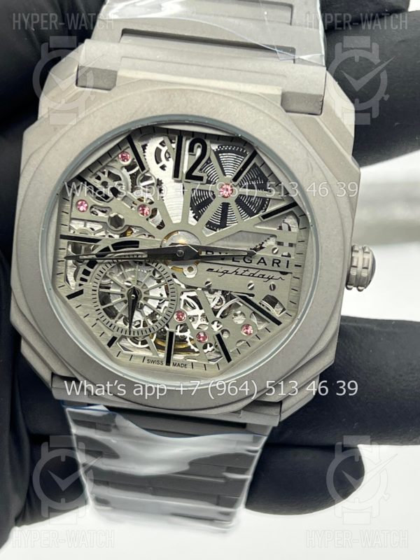 Товар Bvlgari Octo Finissimo Skeleton Art 6404 Фото 2 - Bvlgari Octo Finissimo Skeleton Art 6404
