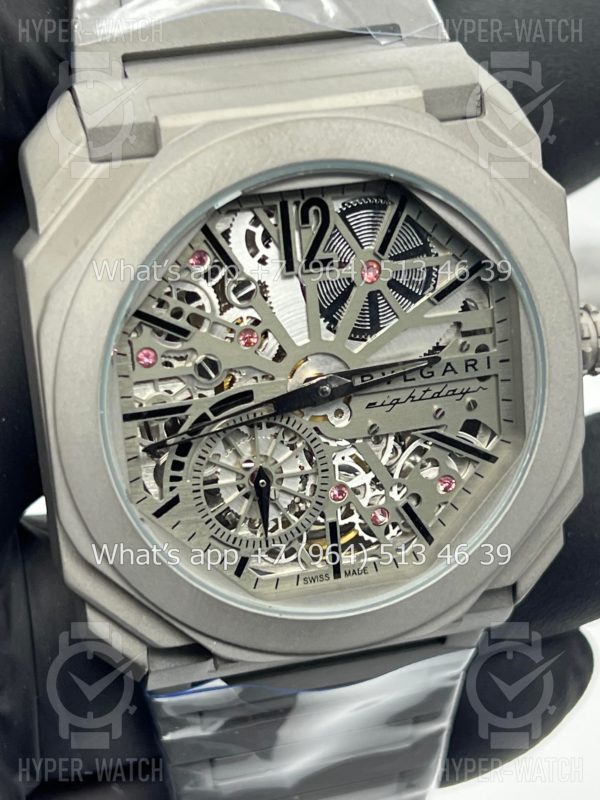 Товар Bvlgari Octo Finissimo Skeleton Art 6404 Фото 5 - Bvlgari Octo Finissimo Skeleton Art 6404